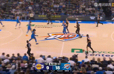 湖人客场惨败雷霆 防守漏洞成输球主因